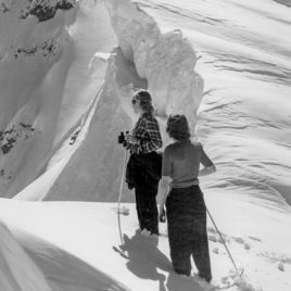 Eggenalm Skitour zweier Damen
