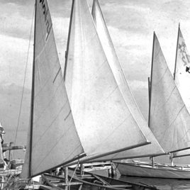 Chiemsee mit Segelboot