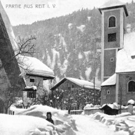 Dorfpartie Reit im Winkl 1900